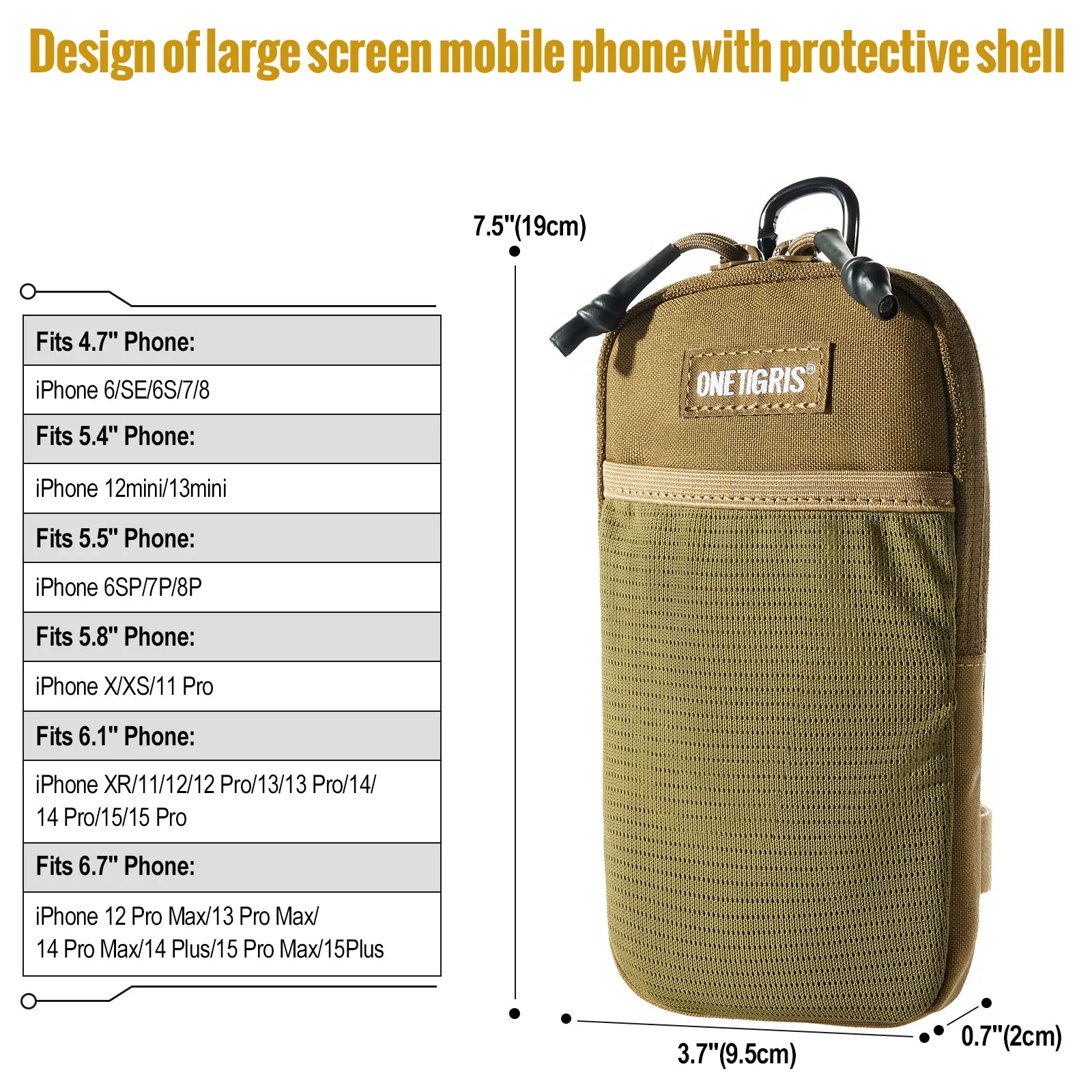 MOLLE Phone Pouch
