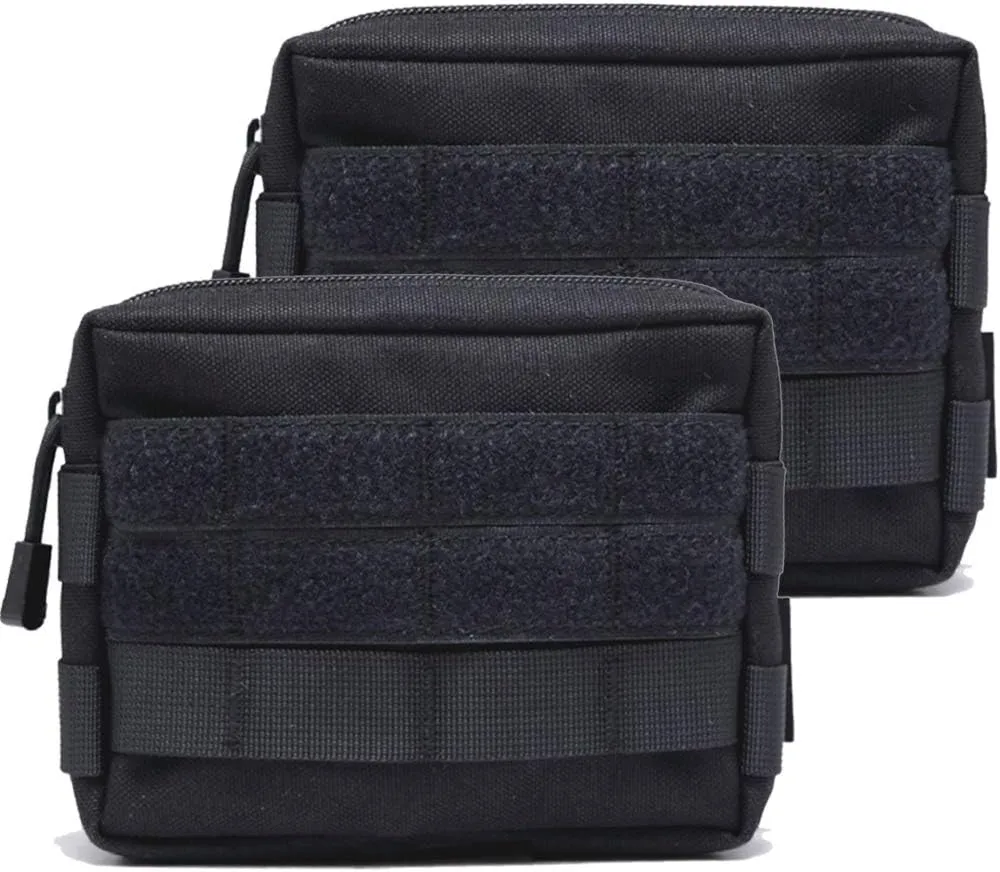 Molle Pouches, Tactical Admin Pouch Compact EDC Utility Gadget Gear Pouch Military Carry Accessory Belt Hanging Waist Bag