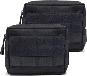 Molle Pouches, Tactical Admin Pouch Compact EDC Utility Gadget Gear Pouch Military Carry Accessory Belt Hanging Waist Bag