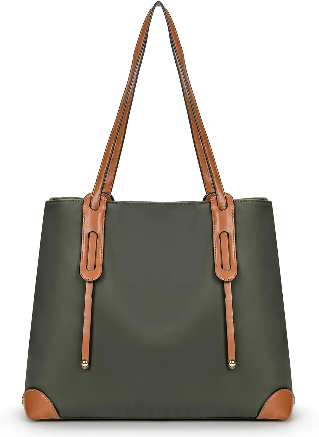 molshine Totes Bag, Women's Shoulder Bag, Practical Waterproof with Zp, Double-Layer Oxford Fabric Handbag HB044