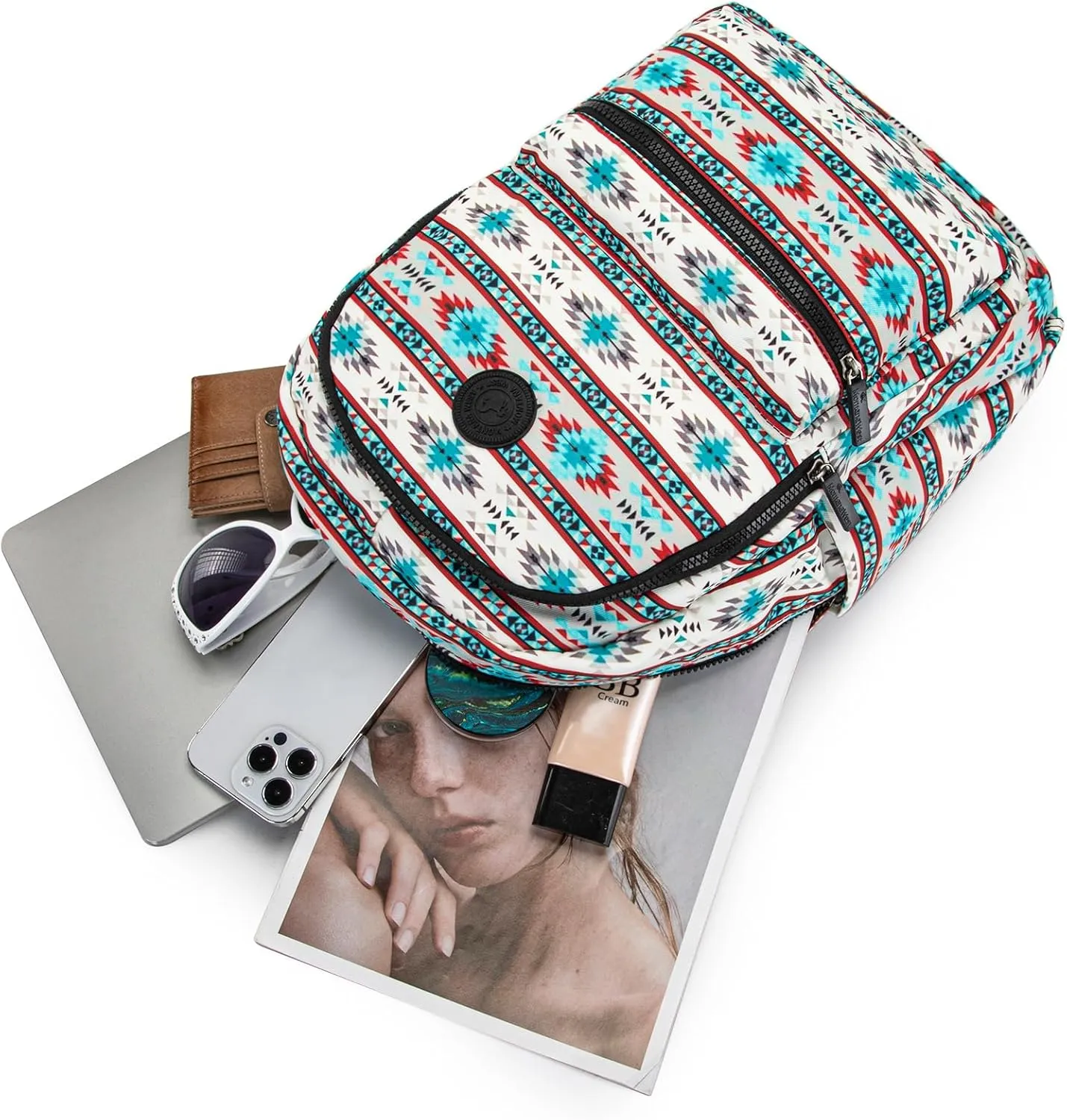 Montana West Backpack for Women Western Travel Backpack Purse Casual Daypack for Laptop College