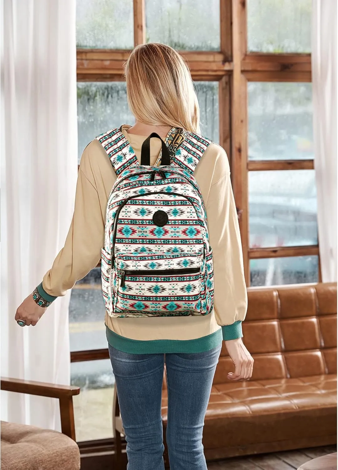 Montana West Backpack for Women Western Travel Backpack Purse Casual Daypack for Laptop College