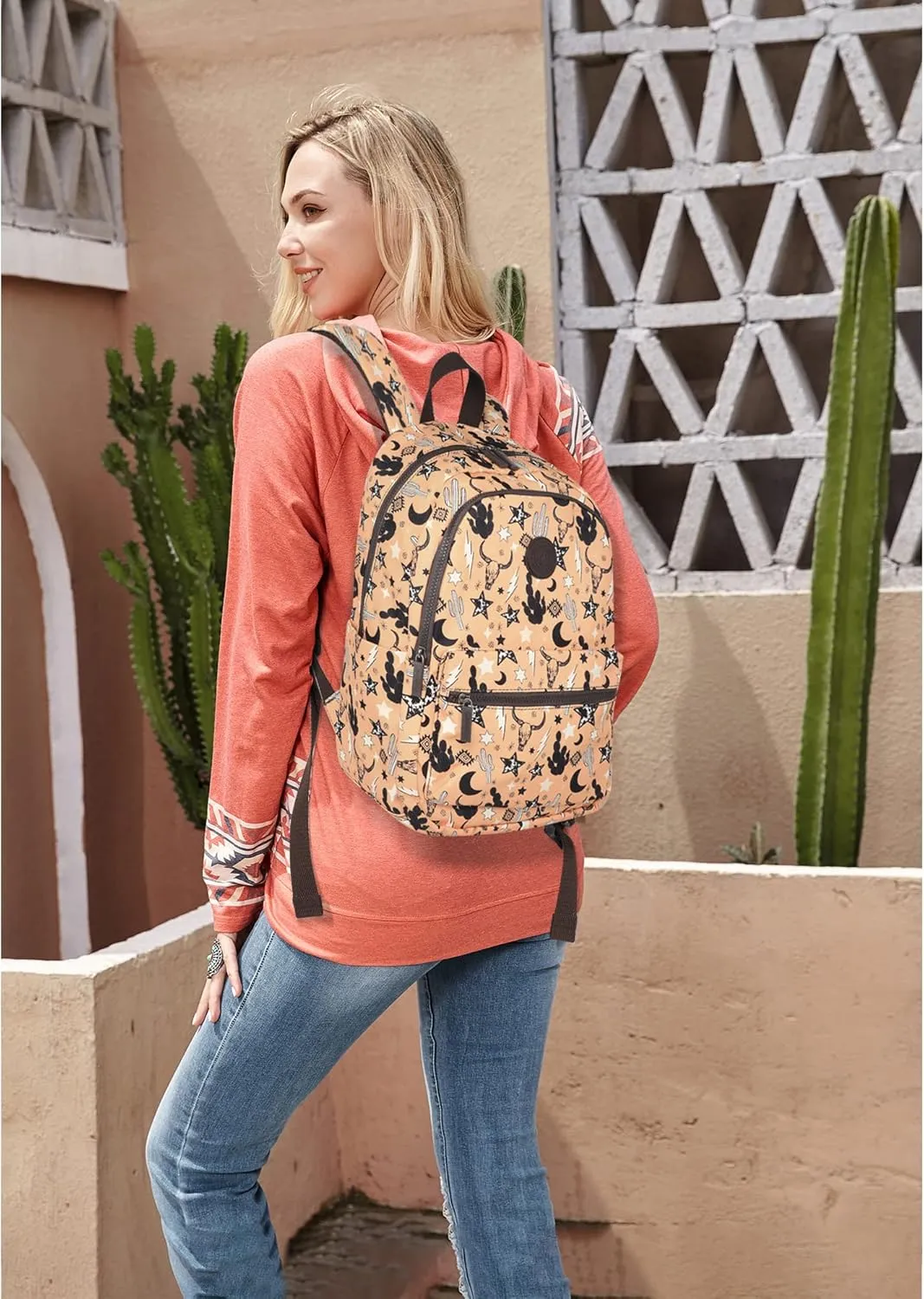 Montana West Backpack for Women Western Travel Backpack Purse Casual Daypack for Laptop College