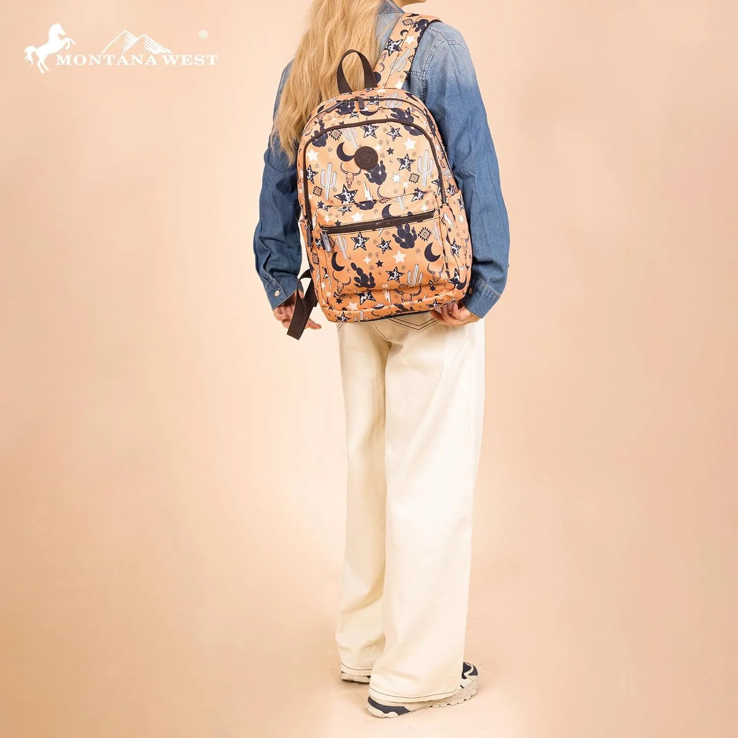 Montana West Backpack for Women Western Travel Backpack Purse Casual Daypack for Laptop College