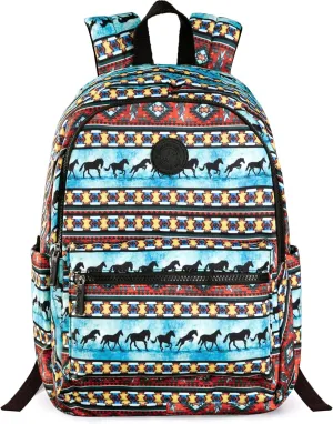 Montana West Backpack for Women Western Travel Backpack Purse Casual Daypack for Laptop College