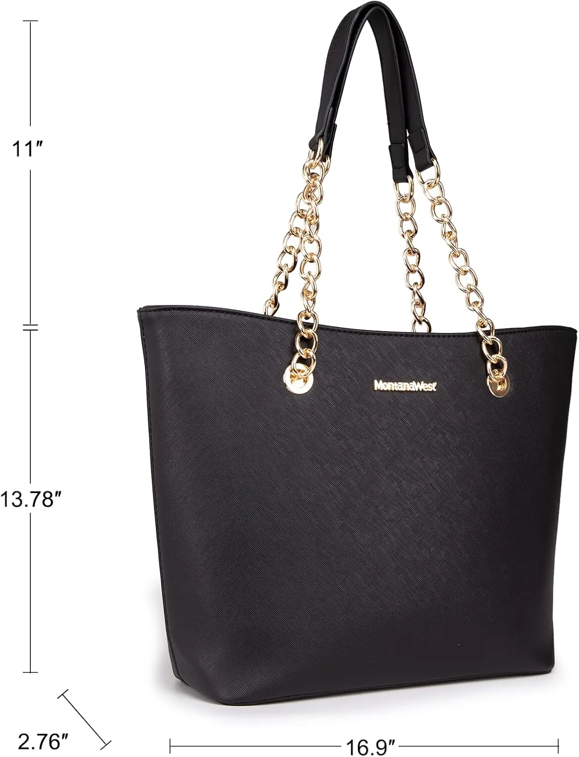 Montana West Tote Bag for Women Chain Top-handle Handbags