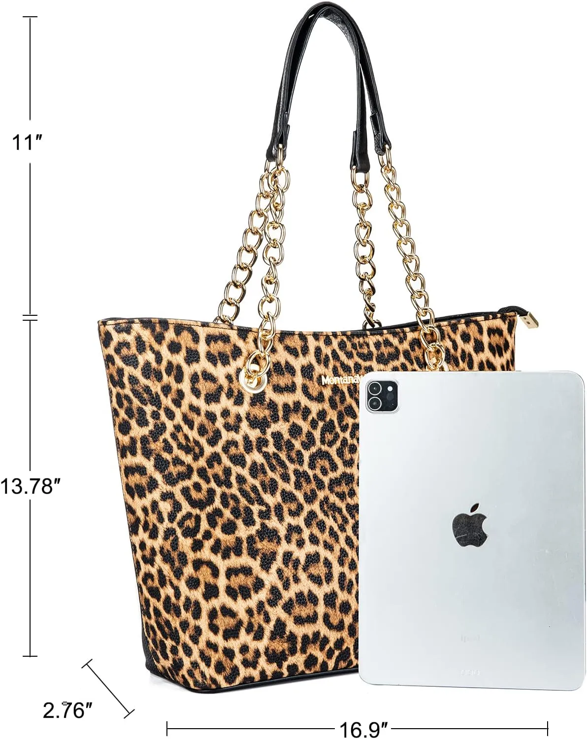 Montana West Tote Bag for Women Chain Top-handle Handbags