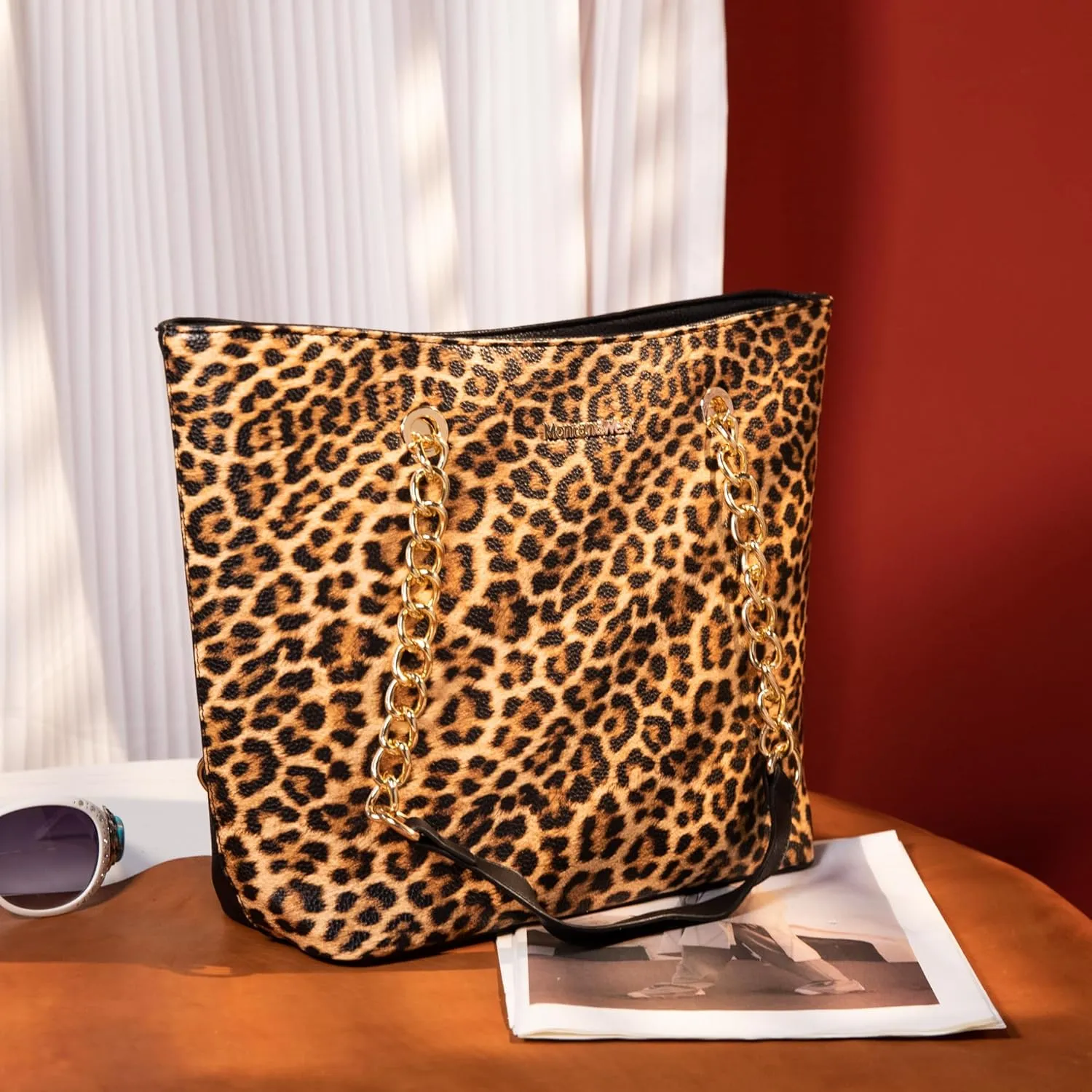 Montana West Tote Bag for Women Chain Top-handle Handbags
