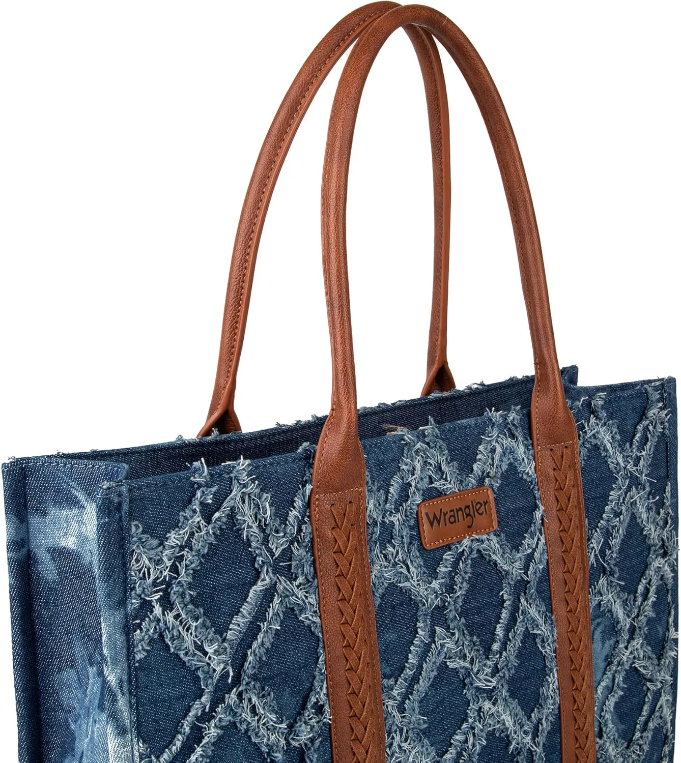 Montana West Wrangler Tote Bag for Women Western Shoulder Purses Boho Aztec Satchel Handbags