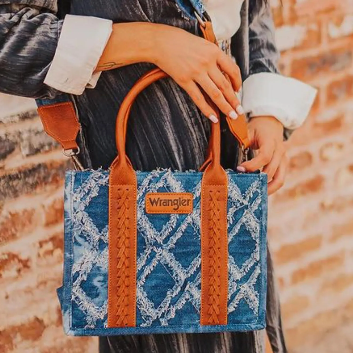 Montana West Wrangler Tote Bag for Women Western Shoulder Purses Boho Aztec Satchel Handbags