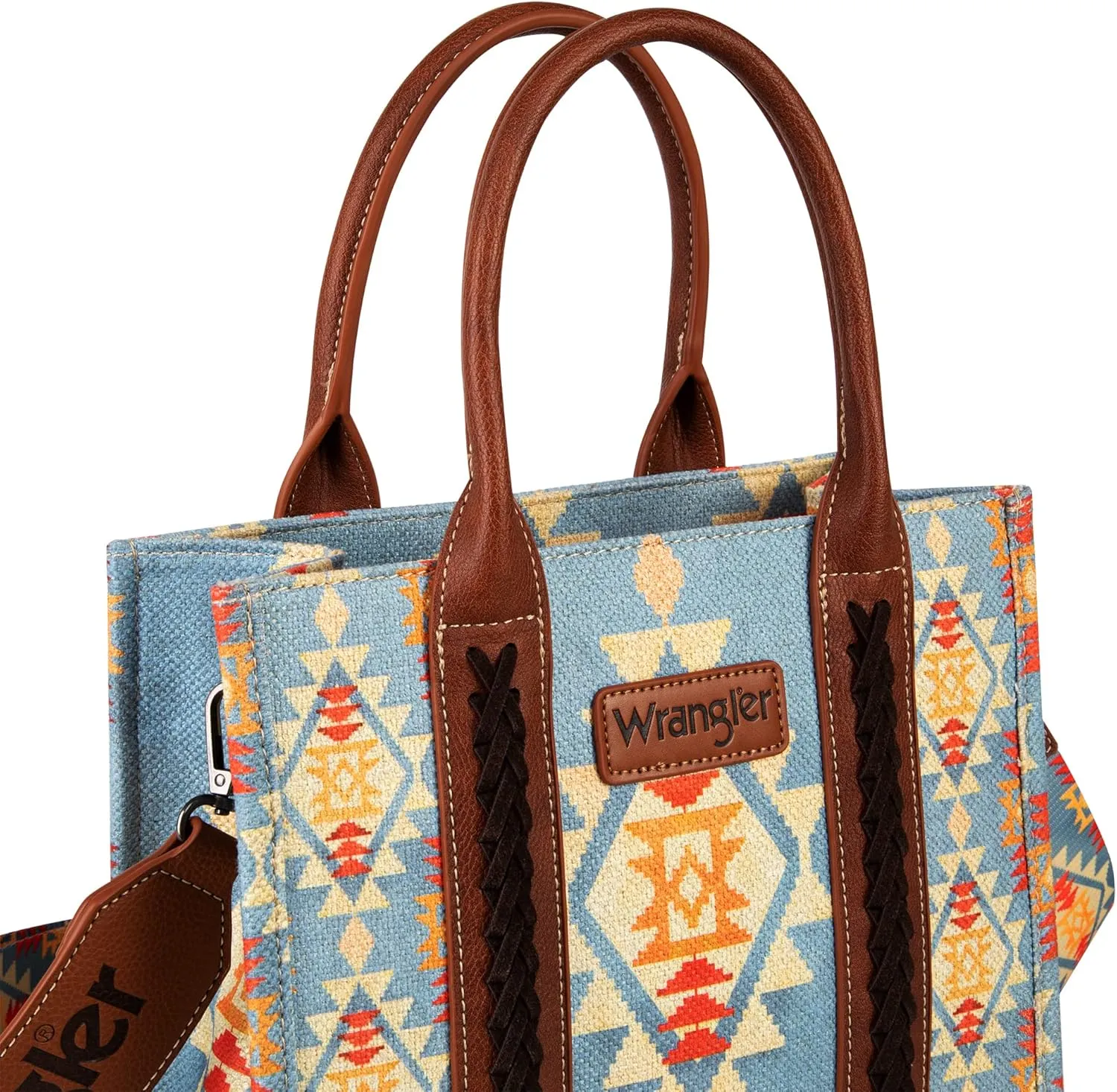 Montana West Wrangler Tote Bag for Women Western Shoulder Purses Boho Aztec Satchel Handbags