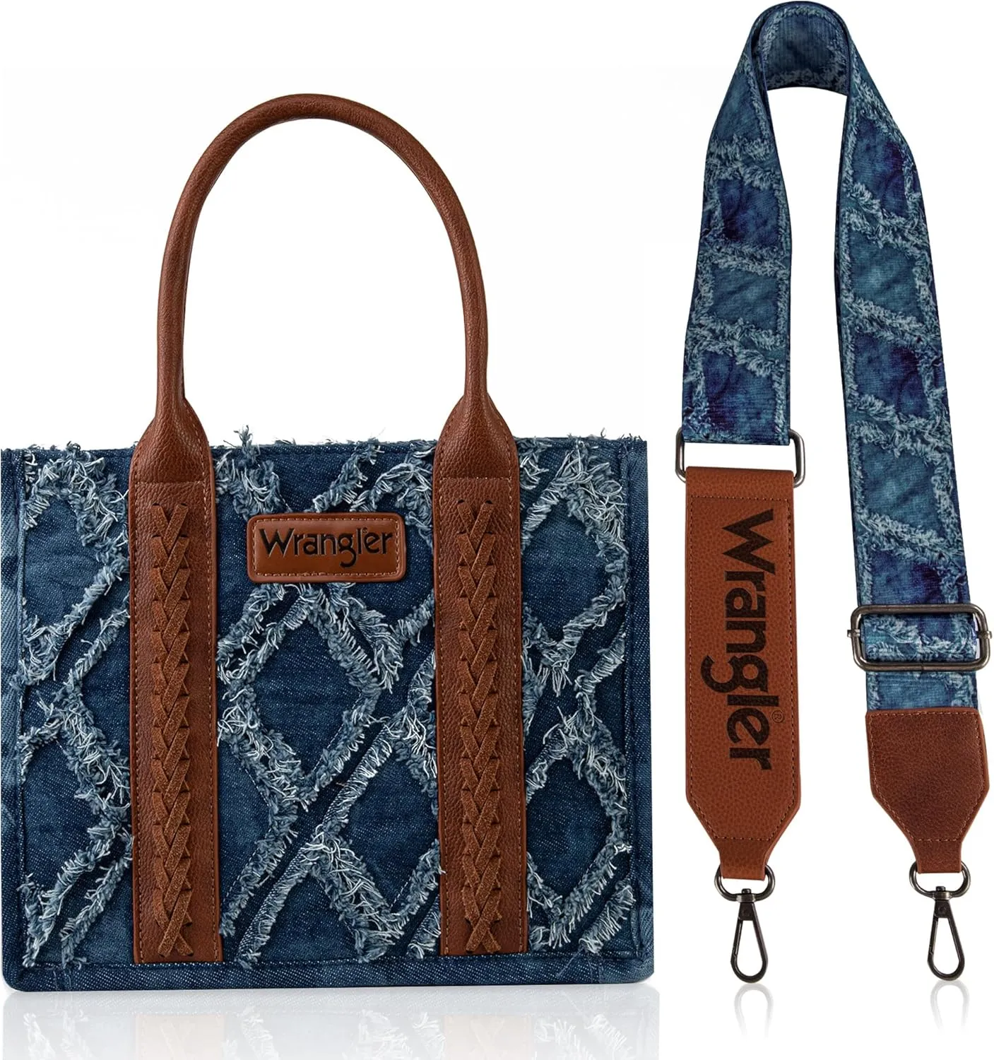 Montana West Wrangler Tote Bag for Women Western Shoulder Purses Boho Aztec Satchel Handbags
