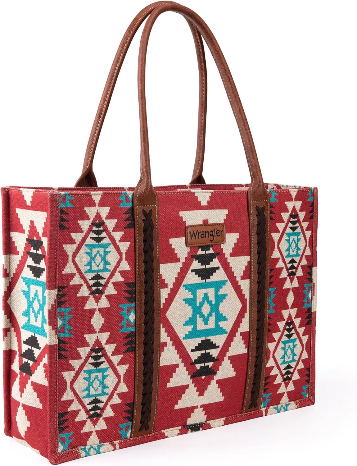Montana West Wrangler Tote Bag for Women Western Shoulder Purses Boho Aztec Satchel Handbags
