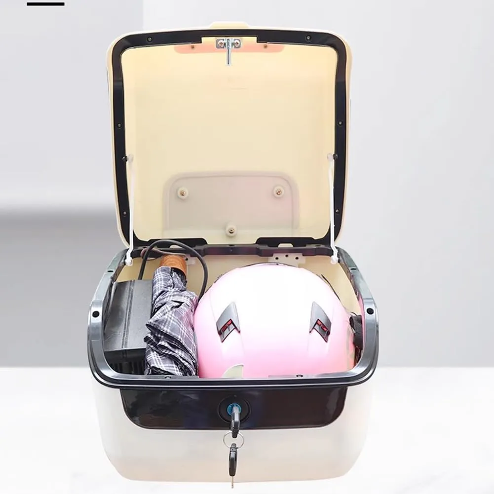 Motorcycle Tour Tail Box Trunk Luggage Top, Waterproof Helmet Bag, Motorcycle Accessories,Pink,33x33x24cm