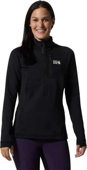 Mountain Hardwear Women's Polartec Power Grid Half Zip Jacket