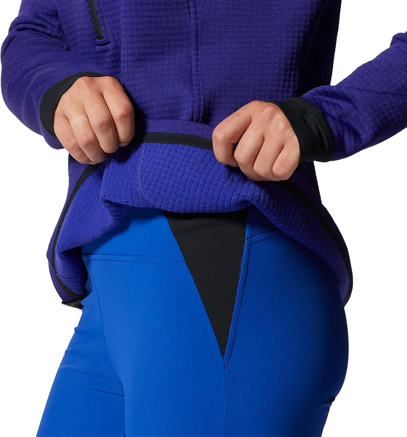 Mountain Hardwear Women's Polartec Power Grid Half Zip Jacket