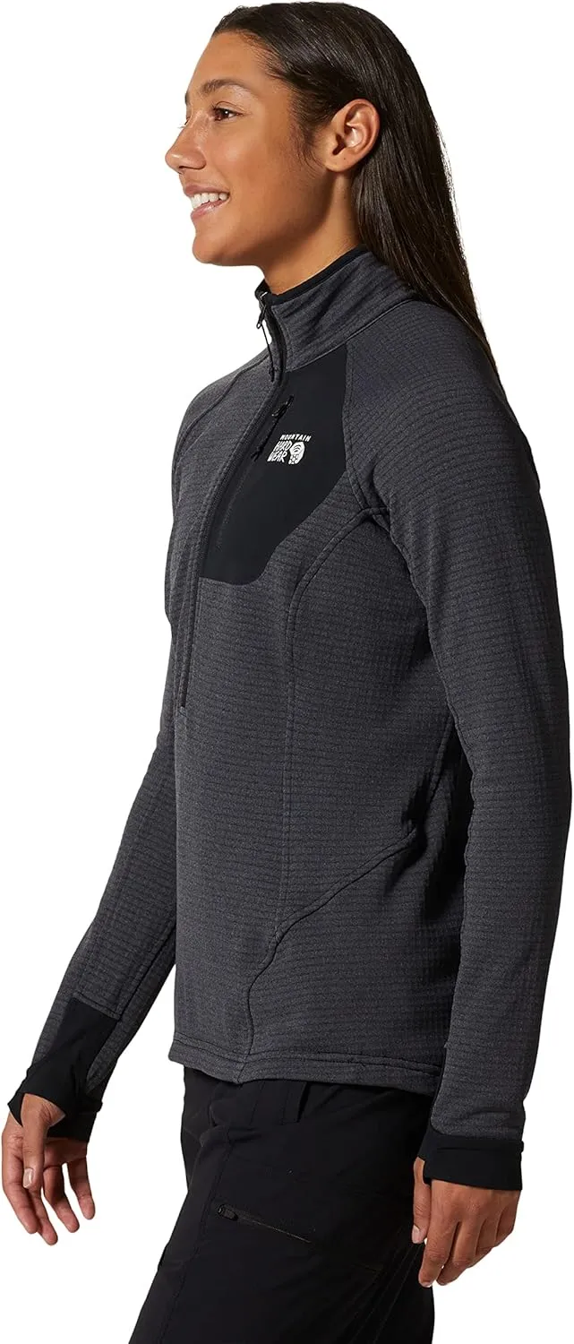 Mountain Hardwear Women's Polartec Power Grid Half Zip Jacket