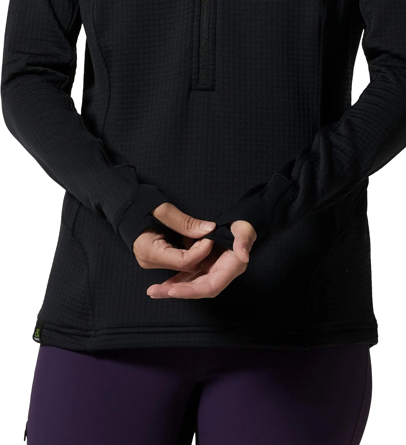 Mountain Hardwear Women's Polartec Power Grid Half Zip Jacket