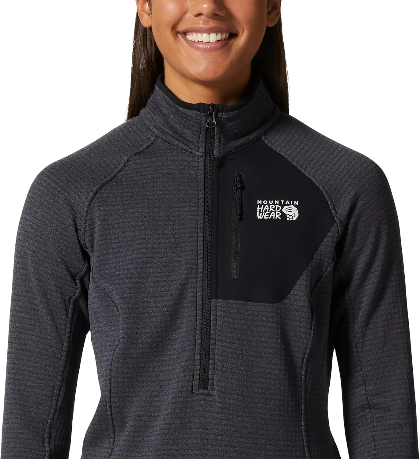 Mountain Hardwear Women's Polartec Power Grid Half Zip Jacket