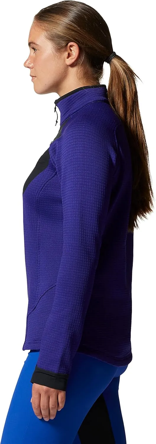 Mountain Hardwear Women's Polartec Power Grid Half Zip Jacket