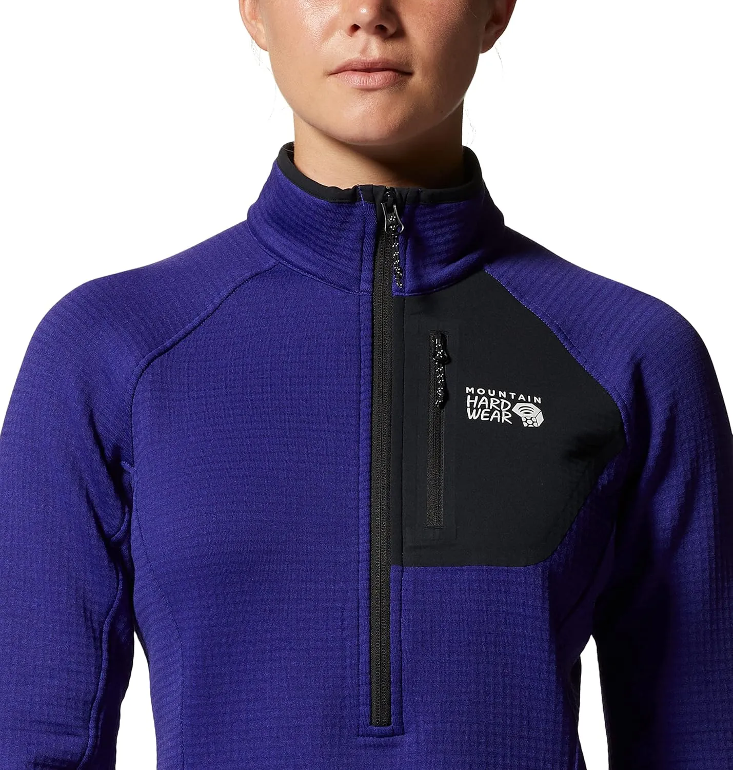 Mountain Hardwear Women's Polartec Power Grid Half Zip Jacket