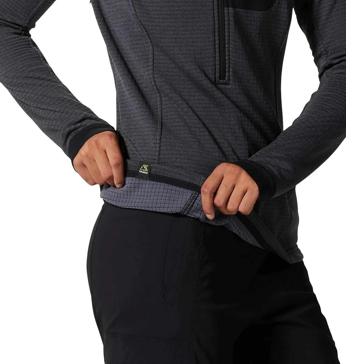 Mountain Hardwear Women's Polartec Power Grid Half Zip Jacket