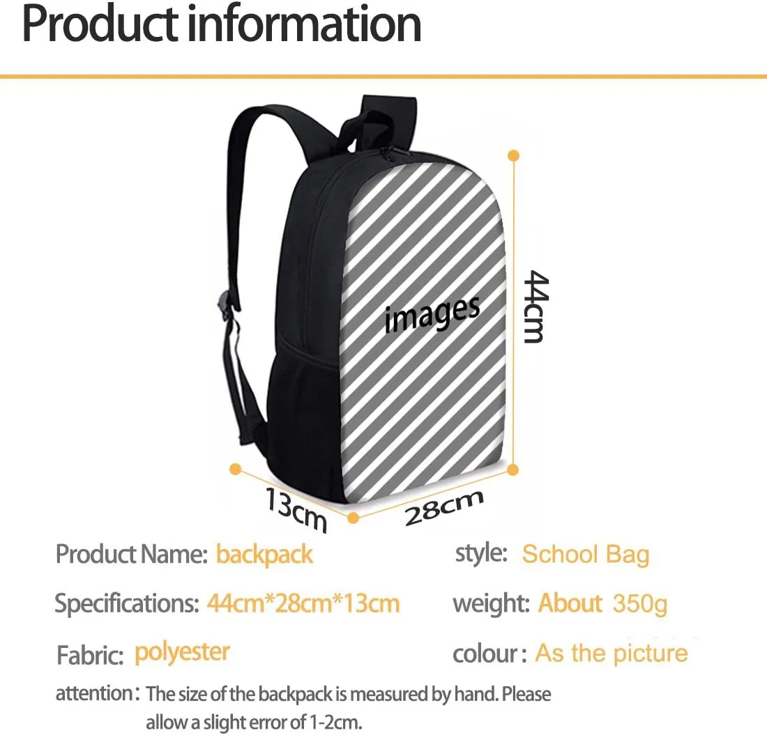 Mumeson Astronsut Kids Backpack Big Capacity Bookbag Rucksack Schoolbags for Teen Boys Kids Lightweight Lunch Bags Portable Pencil Case Include Back to School Supplies