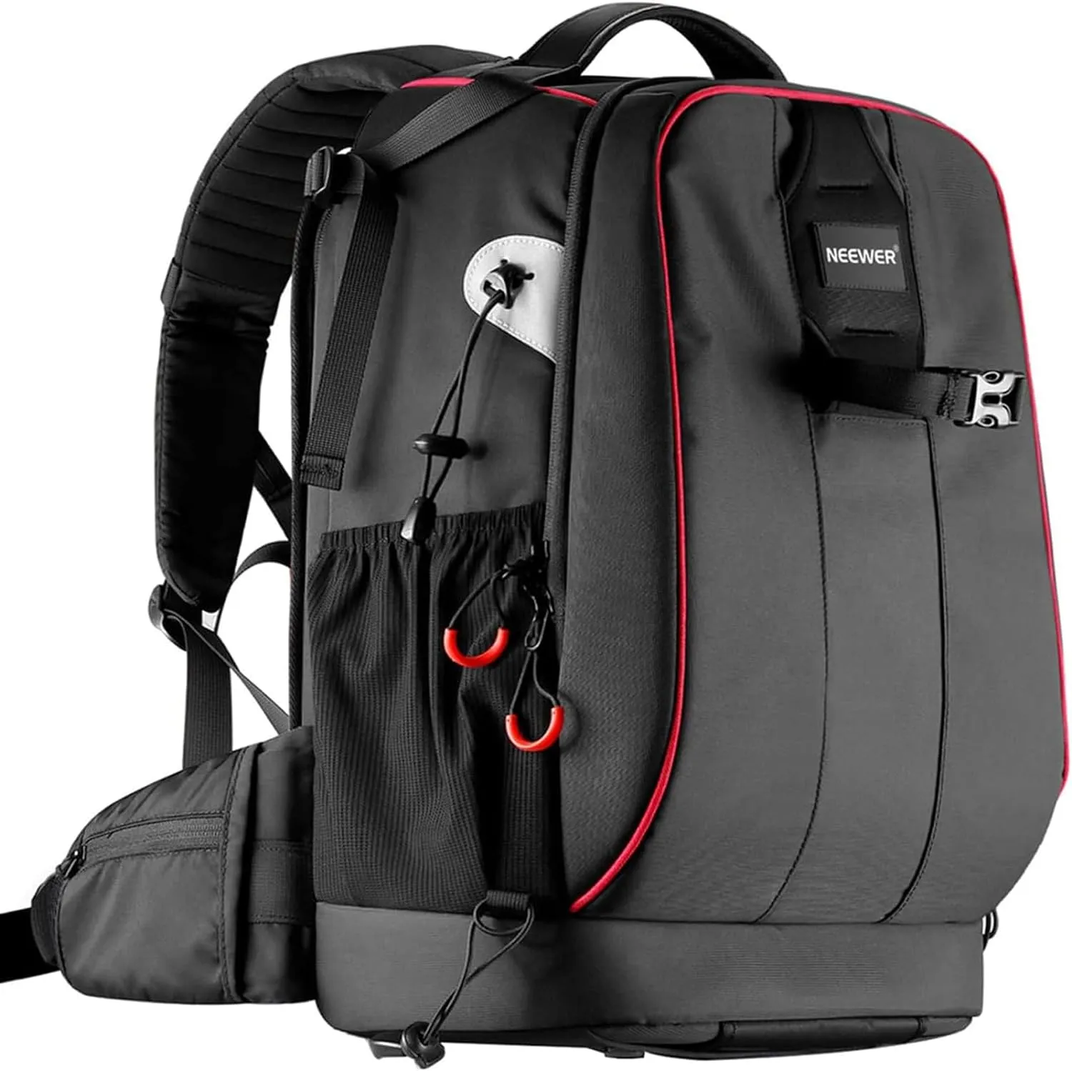 Neewer Pro Camera Case Waterproof Shockproof Adjustable Padded Camera Backpack Bag with Anti Theft Lock for DSLR, Compatible with DJI Phantom 1 2 3 Drone Tripods Flash Lens Accessories