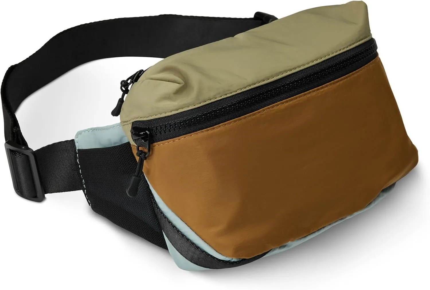 Nomadix Fanny Pack Eastern Beach – Lightweight, Water-Resistant Crossbody Bag for Hiking, Festivals, and Travel – Eco-Friendly Recycled Nylon with Key Clip, Dual Pockets, and Secure Storage
