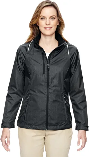 North End Ladies Windbreaker-Packable, Light, Water-Resistant Running Jacket
