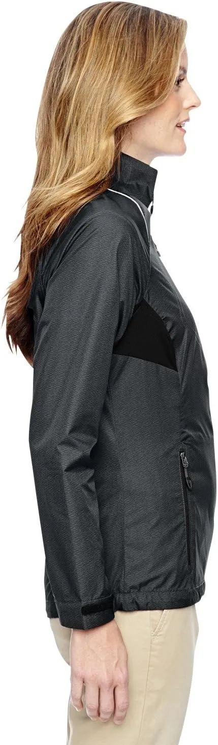 North End Ladies Windbreaker-Packable, Light, Water-Resistant Running Jacket