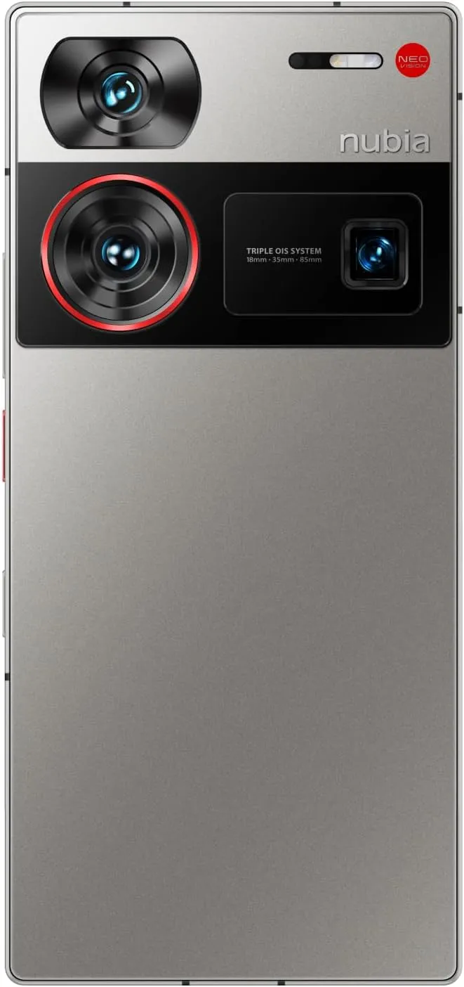 nubia Z60 Ultra 5G Unlocked Cellphone - Android Smartphone with UDC Tech, Snapdragon 8 Gen 3 Chips, 50MP Triple Camera, 120Hz 6.8" AMOLED Display, Large Battery, 80W Fast Charge, IP68 Waterproof