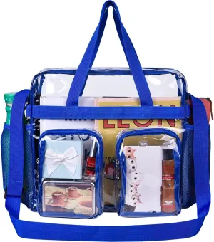 Oraben Clear Bag for Stadium Events 12x6x12 Clear Tote Bag for Women Transparent Lunch Bag for Work Sports Concert