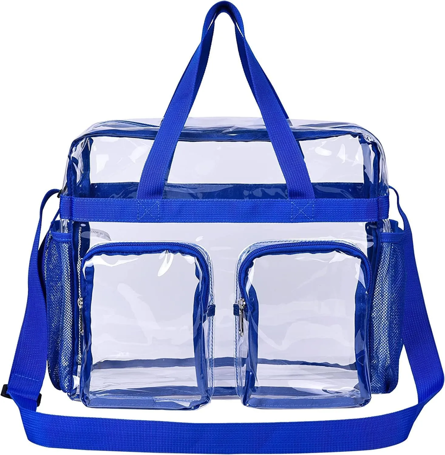 Oraben Clear Bag for Stadium Events 12x6x12 Clear Tote Bag for Women Transparent Lunch Bag for Work Sports Concert