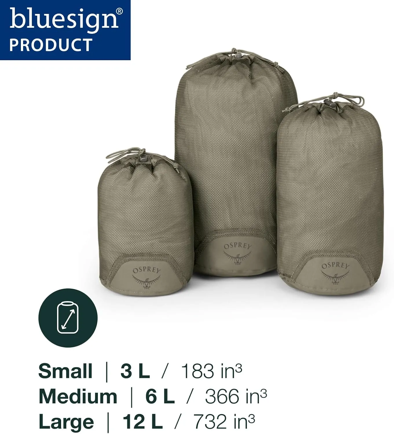 Osprey Daylite Mesh Packing Sack Set
