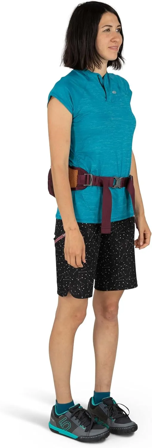 Osprey Savu 2L Unisex Biking Waist Pack, Aprium Purple