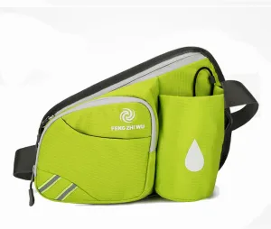 Outdoor Mountaineering Travel Water Bottle Belt Bag Men's and Women's Cycling Backpack Fashion Athleisure Lightweight Nylon Bag