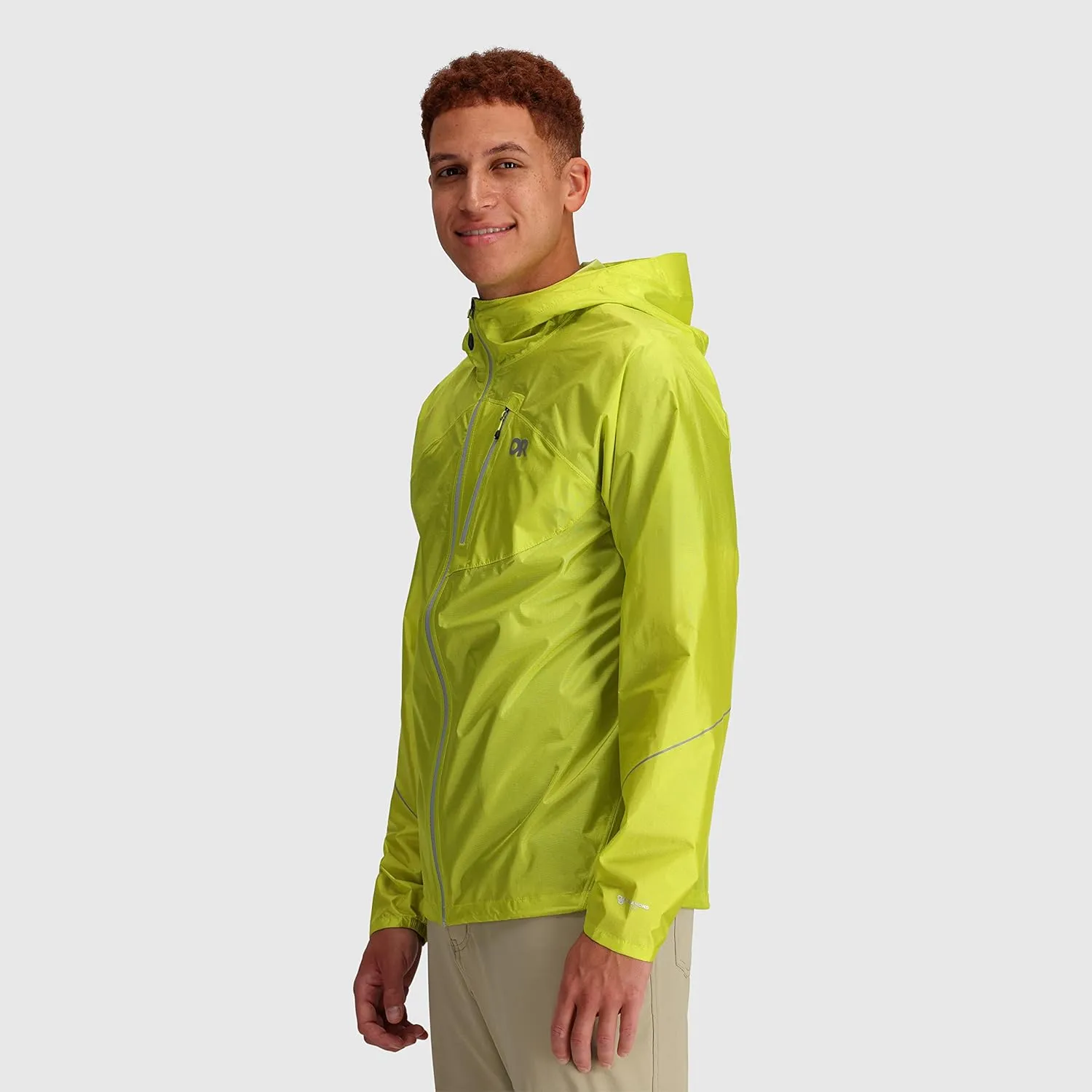 Outdoor Research Men's Helium Rain Jacket – Breathable Weatherproof Jacket