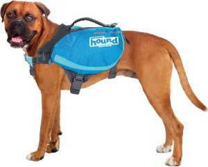Outward Hound DayPak Blue Dog Saddleback Backpack, Large