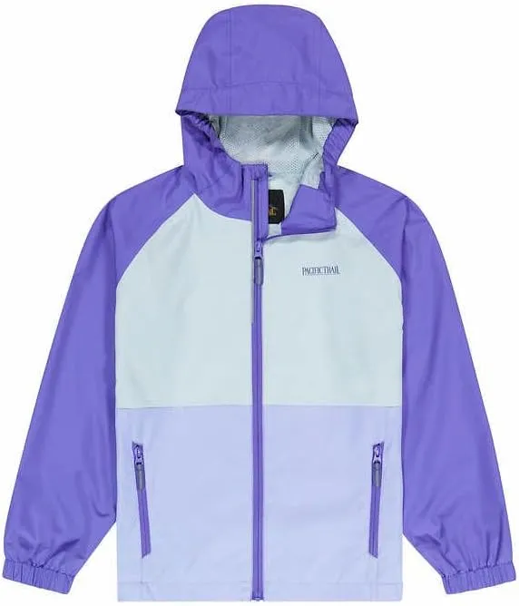 Pacific Trail Waterproof Breathable Youth Girls Rain Jacket
