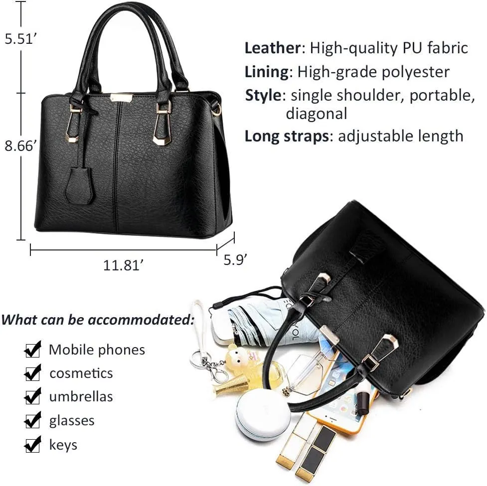 Pahajim Women Fashion Purses and Handbags Shoulder Tote Bags Top Handle Satchel for Women