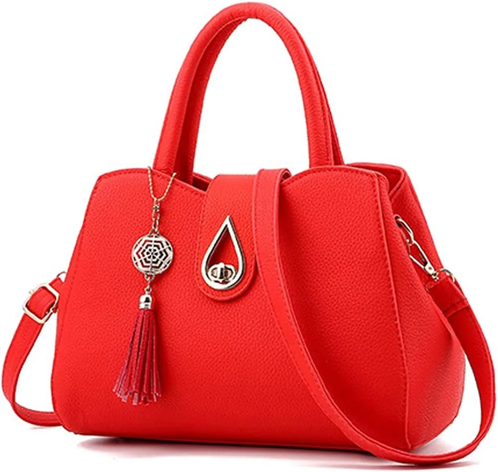 Pahajim Womens Leather Purses and Handbags Top Handle Satchel Bags Tote Bags Tote Purses for Women