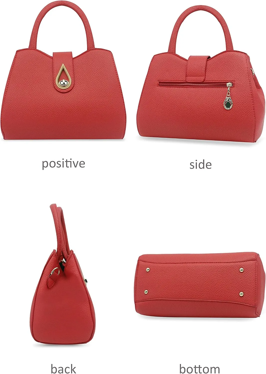 Pahajim Womens Leather Purses and Handbags Top Handle Satchel Bags Tote Bags Tote Purses for Women