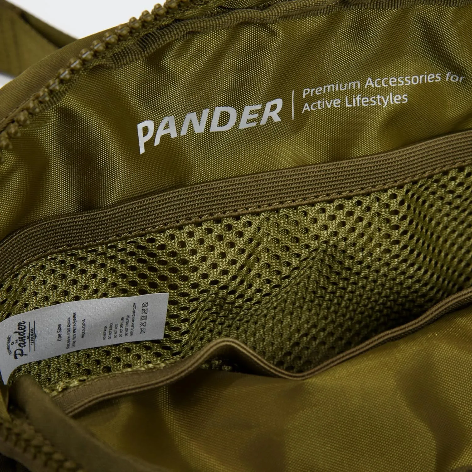 Pander Belt Bag Large 2L, Waterproof Everywhere Fanny Pack Purse for Women and Men with Adjustable Strap.