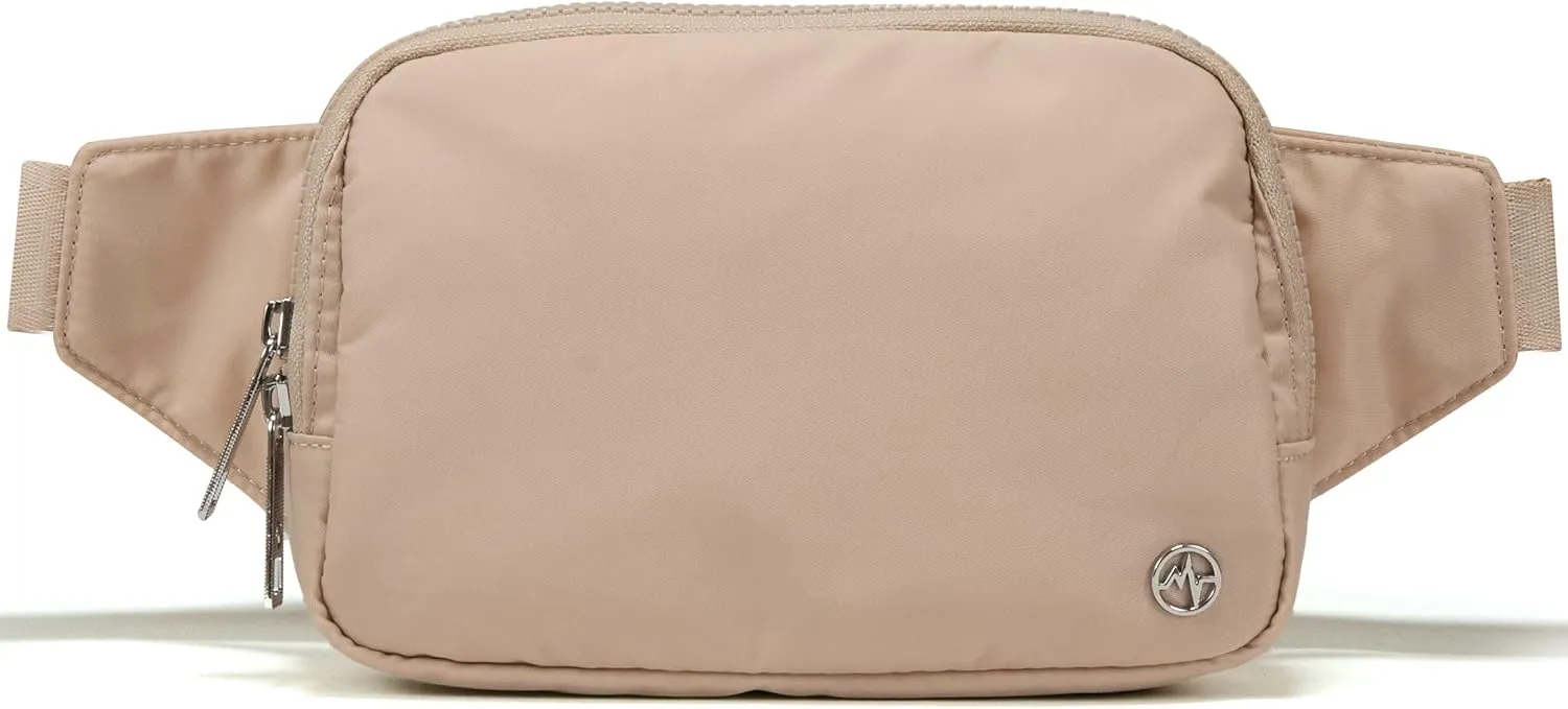 Pander Belt Bag Large 2L, Waterproof Everywhere Fanny Pack Purse for Women and Men with Adjustable Strap.