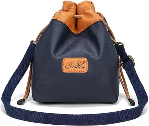 peacechaos Compact Camera Bag, Lightweight DSLR/Mirrorless Shoulder Bag with Adjustable Strap, Water-Resistant, Fits Camera and Lens, Ideal for Travel