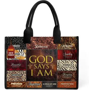 Personalized Canvas Totebag - Premium Canvas Totebag For Women - Christian Gifts For Women - Mothers Day Gifts