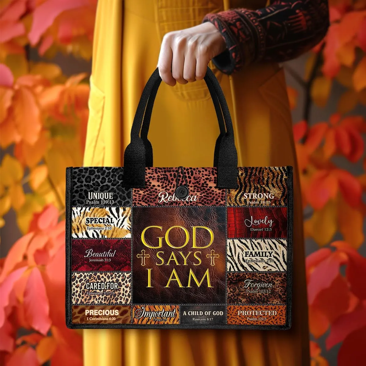 Personalized Canvas Totebag - Premium Canvas Totebag For Women - Christian Gifts For Women - Mothers Day Gifts