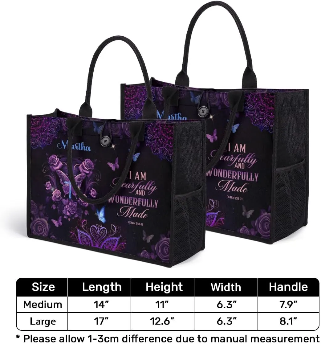 Personalized Canvas Totebag - Premium Canvas Totebag For Women - Christian Gifts For Women - Mothers Day Gifts