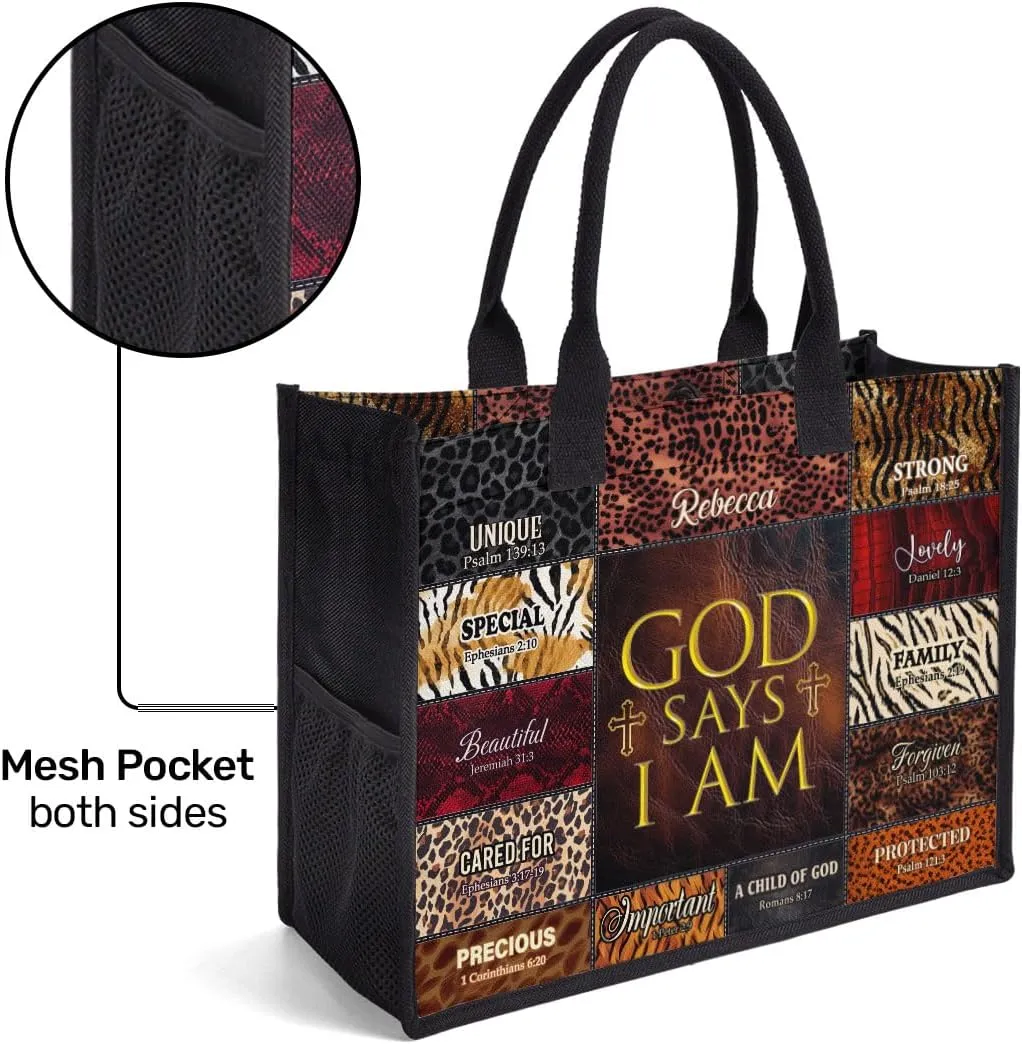 Personalized Canvas Totebag - Premium Canvas Totebag For Women - Christian Gifts For Women - Mothers Day Gifts